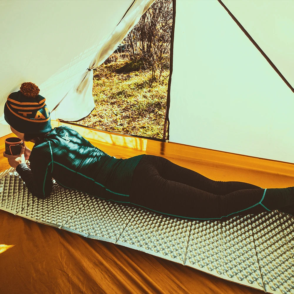 Widesea Portable Camping Mat – Waterproof Foam Sleeping Pad for Travel & Trekking